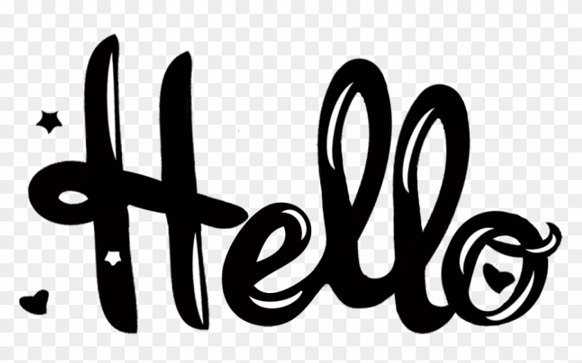 Hello Png - Calligraphy #904438
