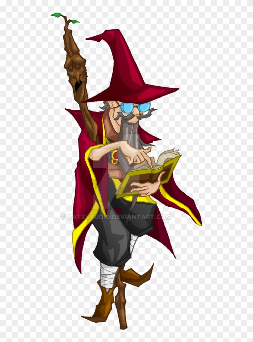 Crazy Wizard By Catzstudio - Cartoon #904904