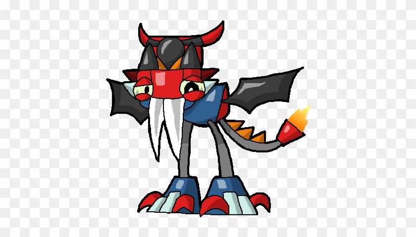 Cartoon Vampos Flamzer Mix By Darktidalwave - Mixels Vampos Flamzer Mix #904925