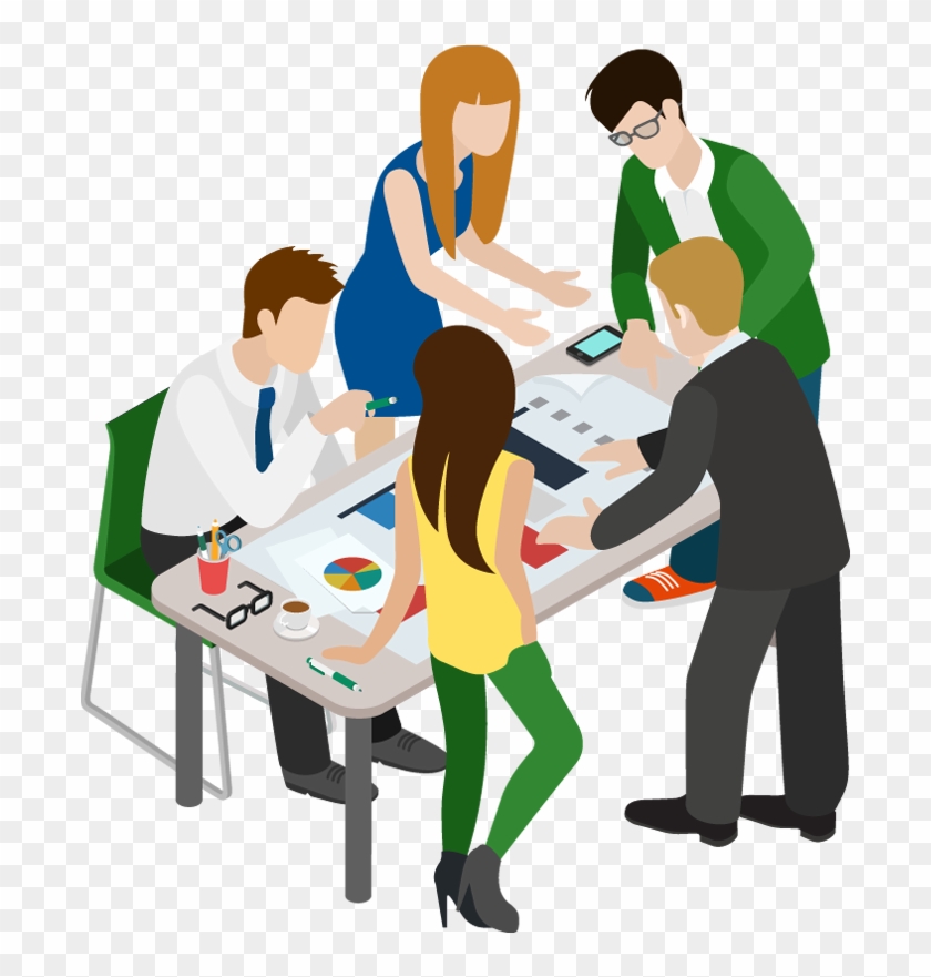 Graphics For Cartoon Business People Graphics - Cartoon Business Meeting #905281