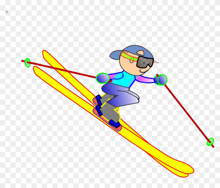 Skier Clip Art Free #905345