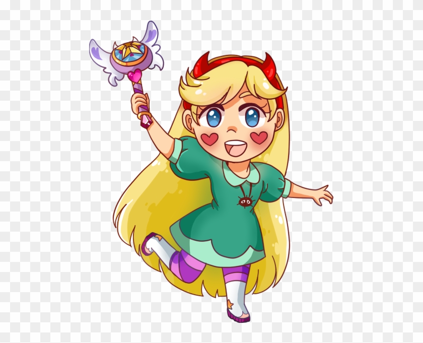 Alienart09 8 2 Star Butterfly Chibi By Alienart09 - Cartoon #905490