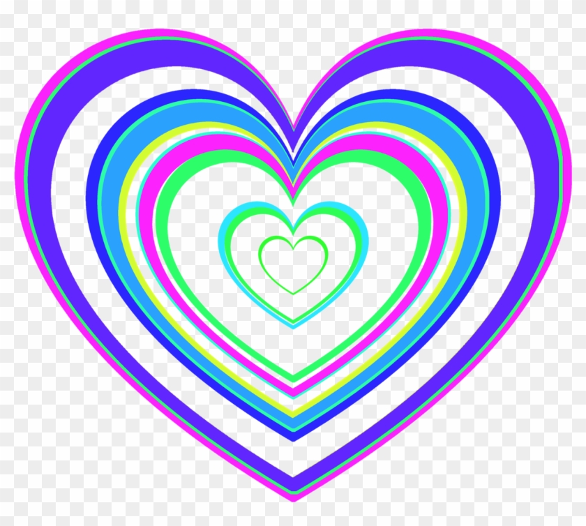 The Open Heart Brush Was Used Below, But I Changed - Heart #905742