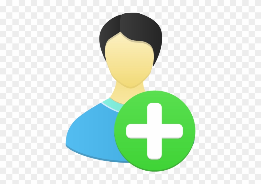 Male User Add Icon - Add User Icon Png #905822