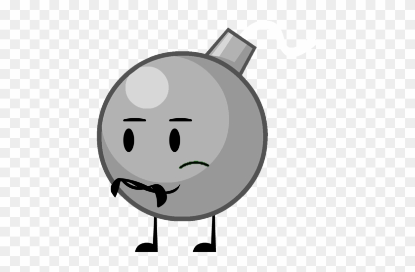 Bomb Clipart Black Object - Bfdi Metal #905873