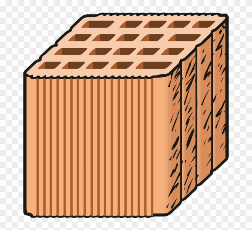 Hollow Brick - Wood #906430