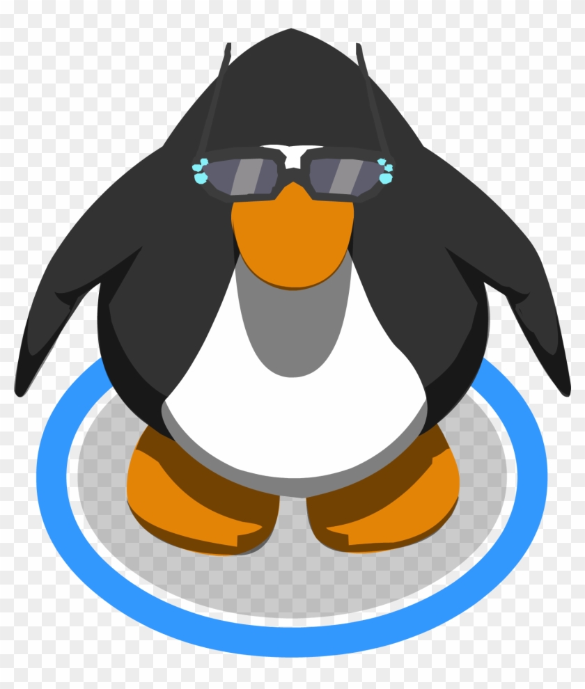 Rhinestone Sunglasses In-game - Club Penguin Penguin In Game #906468