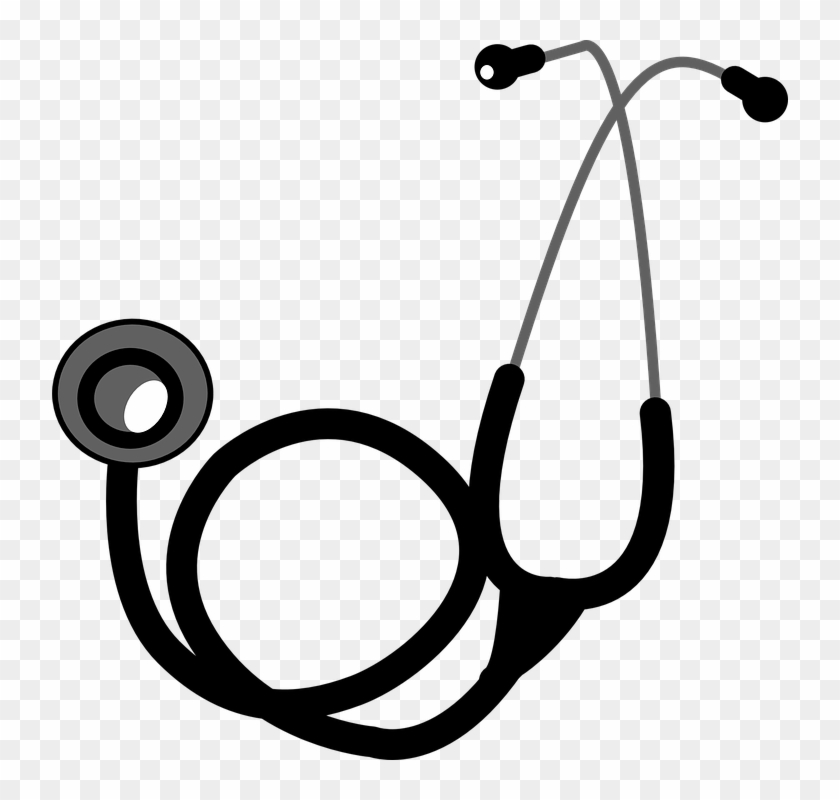 Animated Stethoscope Free Vector Graphic Stethoscope - Stethoscope Clipart #18522