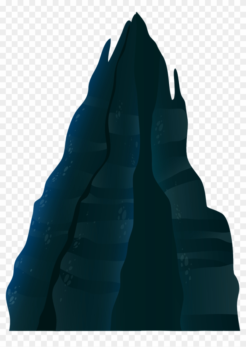 Free Dark Mountain Clip Art - Dark Mountain Clipart #18646