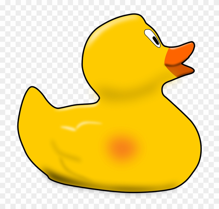 Free Yellow Rubber Duck Clip Art Dromgbp Top - Rubber Duck Clip Art #18912