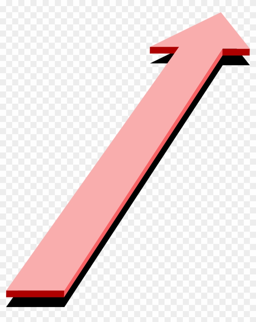 3d Arrow Clip Art Clipart Free - Pink Arrow Transparent Background #19371