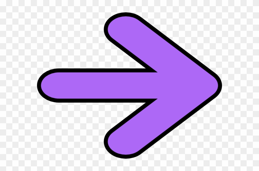 Right Arrow Purple Hi Clipart - Purple Arrow Clipart #19417