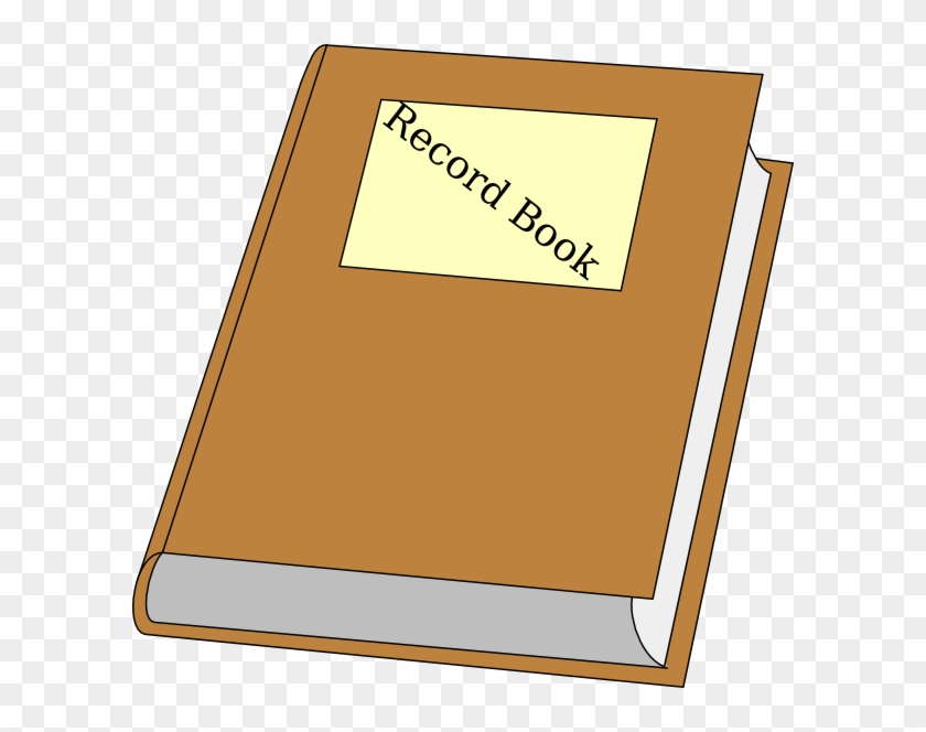 Record Book Clip Art At Clker Com Vector Online Clipart - Record Book Clip Art #19889