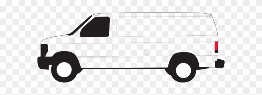 Blank Van Clip Art - Clip Art White Van #20464