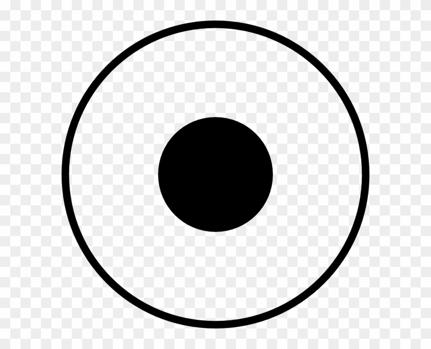 Circle With Target Clip Art Free Vector / 4vector - Round Eye Clipart #20772