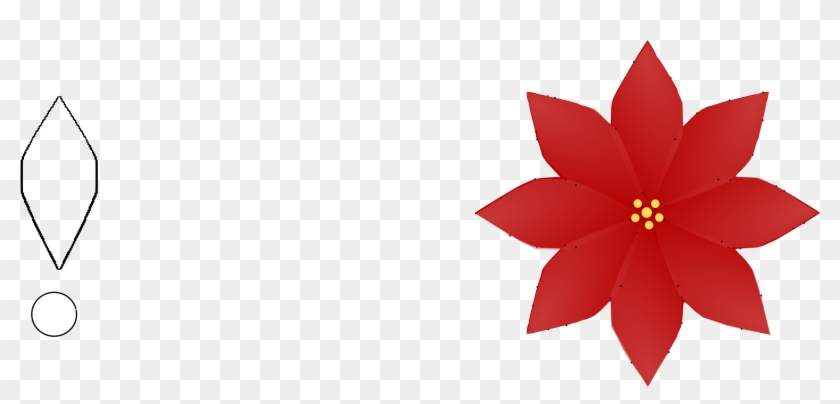 Big Image - Poinsettia Flower Clipart #20812