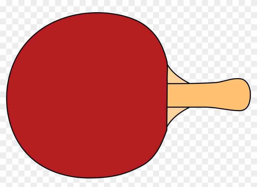 Tennis Racquet - Table Tennis Bat Clipart #21199