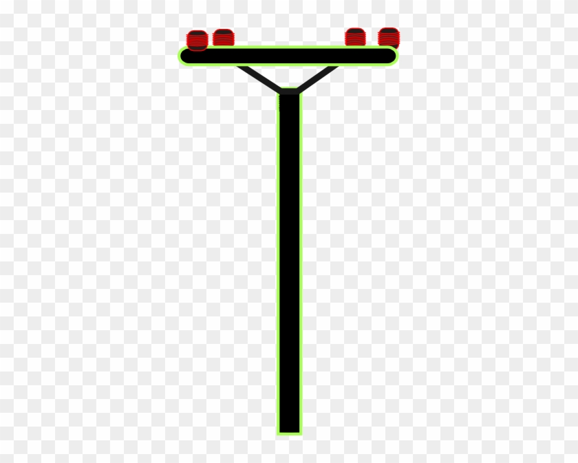 Telephone Pole Clip Art At Clker Com Vector Clip Art - Power Line Clip Art #21387