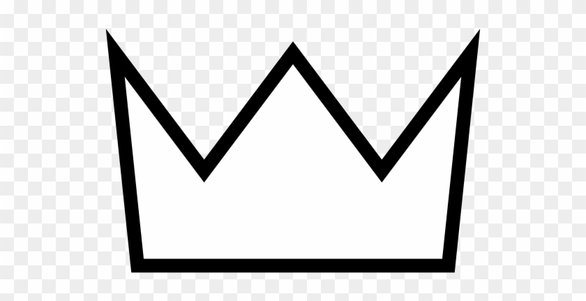 Black Crown Clipart - Three Point Crown Tattoo #21553