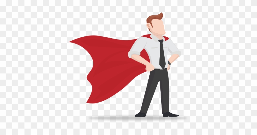 Why Choose Lucideus - Guy With A Cape #21611