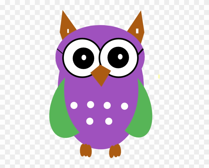 Owl Clip Art At Clker - Green Owl Clip Art #22155