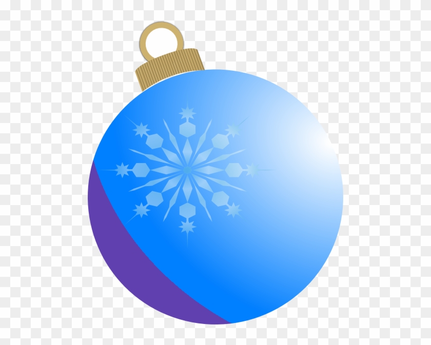 Christmas Ornaments Clipart Snowflake - Christmas Ornament Clip #22275