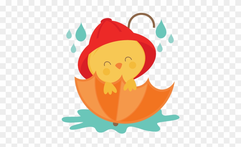 Cute Umbrella Clipart Clipartbarn Clipartpost - Chick With Umbrella Clipart #22302