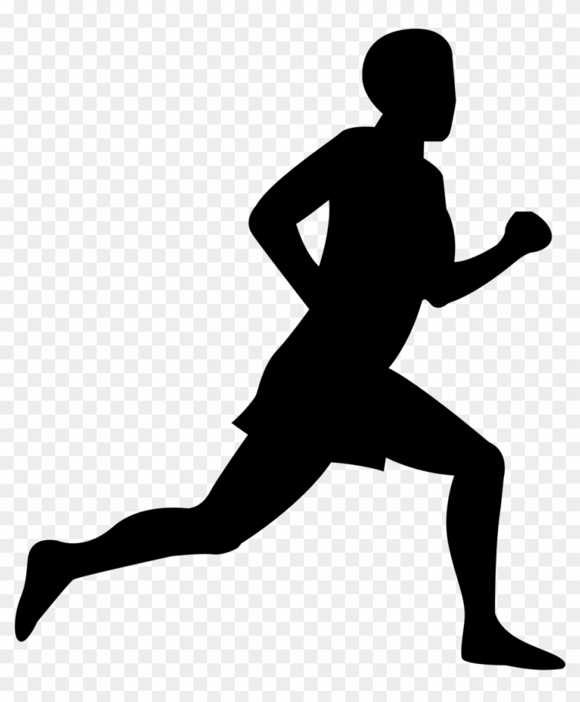 Free Clip Art Of Person Running Clipart - Running #22990