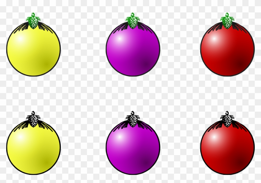 Christmas Balls Cartoon #23438