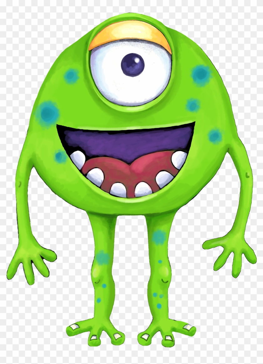 Blue Alien Cliparts - Green And Blue Monster #23663