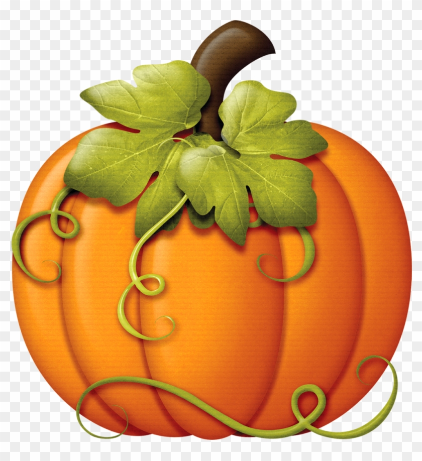 This Is Clipart But Is A Good Pic For A Fancy Pumpkin - Fall Pumpkin Clip Art #23973
