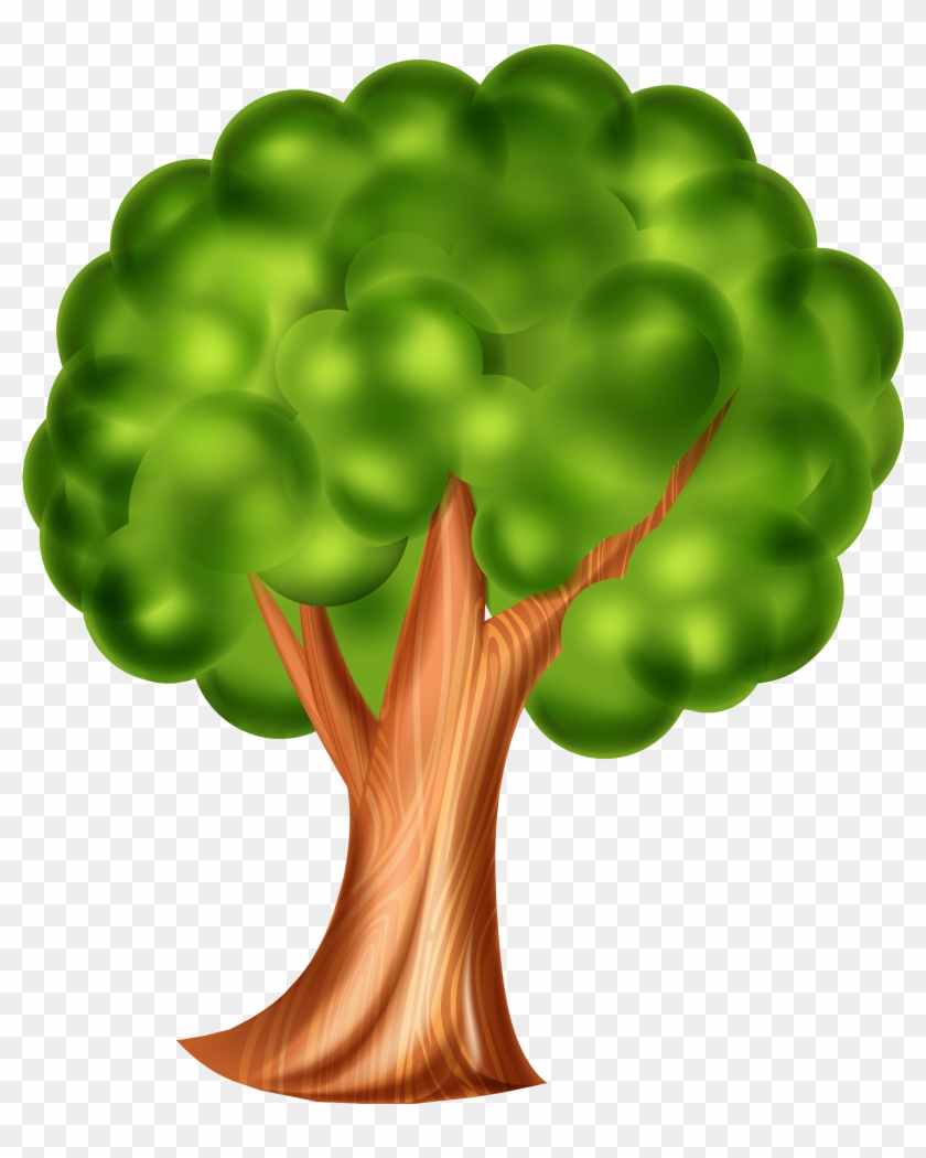 Tree Png Clip Art - 3d Trees Png Clipart #24208