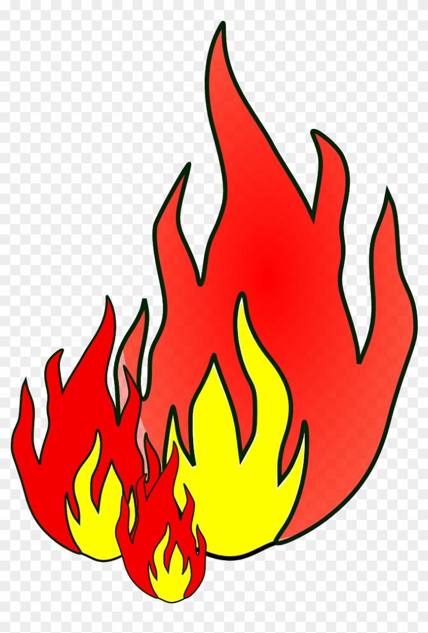 How To Draw Flames Archives - Fire Clip Art #24227