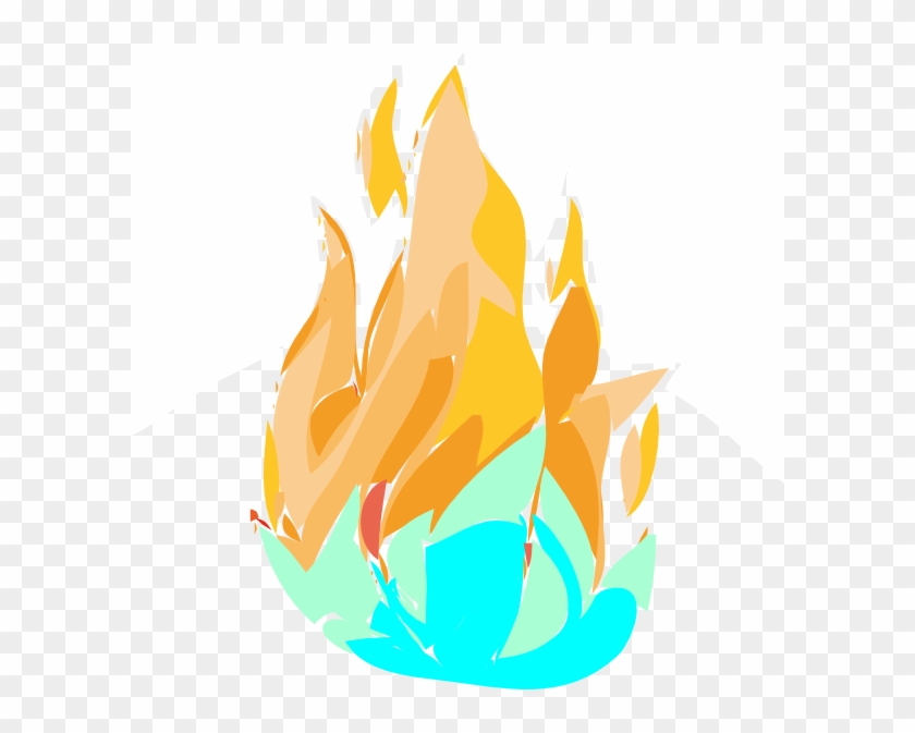 Clip Art Fire And Ice #24308