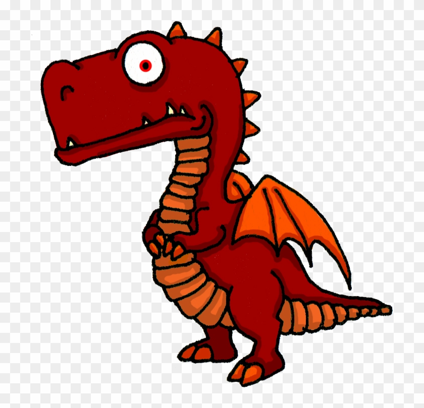 Cartoon Fire Dragon By Chookgirl On Clipart Library - Cartoon Dragon In Fire #24439