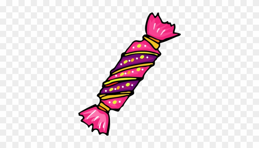 Wrapped Candy Clipart - Wrapped Piece Of Candy #24521