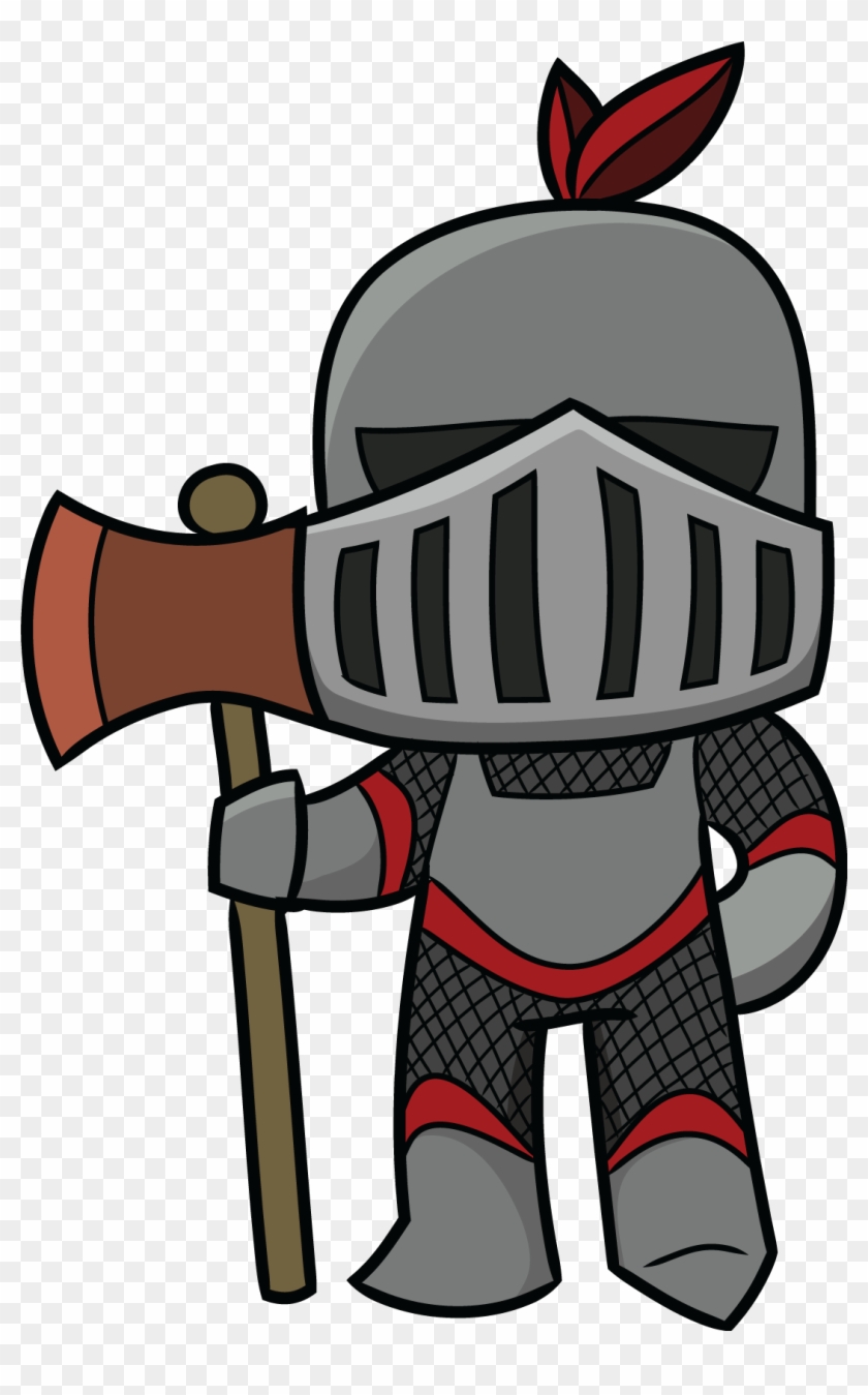 Knight Clipart Black And White Free Images Image - Knight Middle Ages Clipart #24835