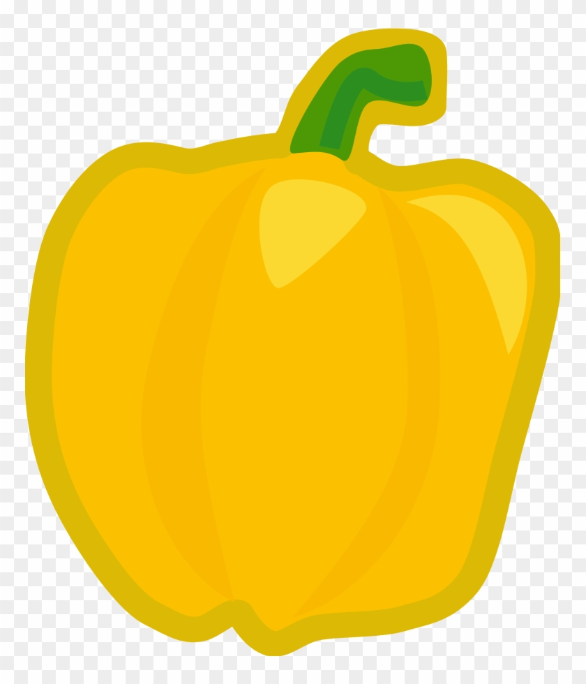 Yellow Pepper - Yellow Pepper Clip Art #24865