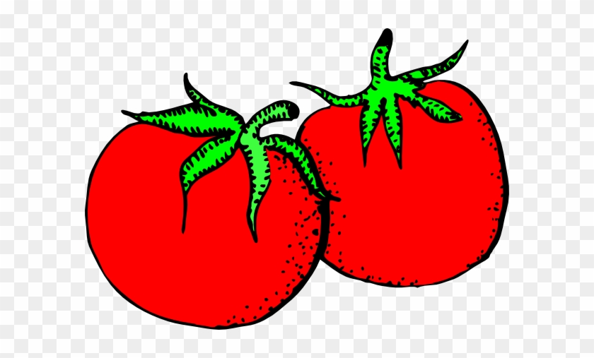 Tomato Clipart Cartoon - Fruit And Vegetable Clip Art #24995