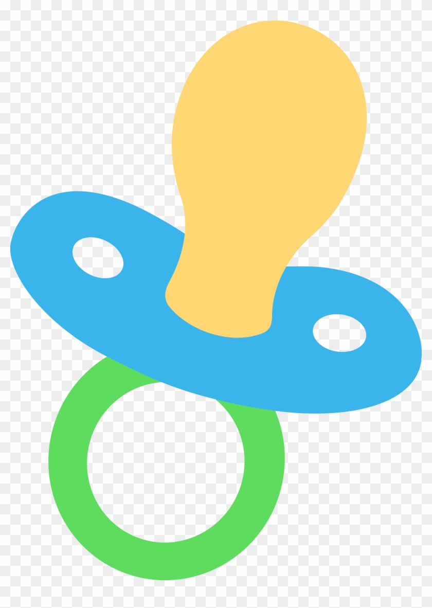 Pacifier Clip Art Clipart - Baby Pacifier Clipart #25123