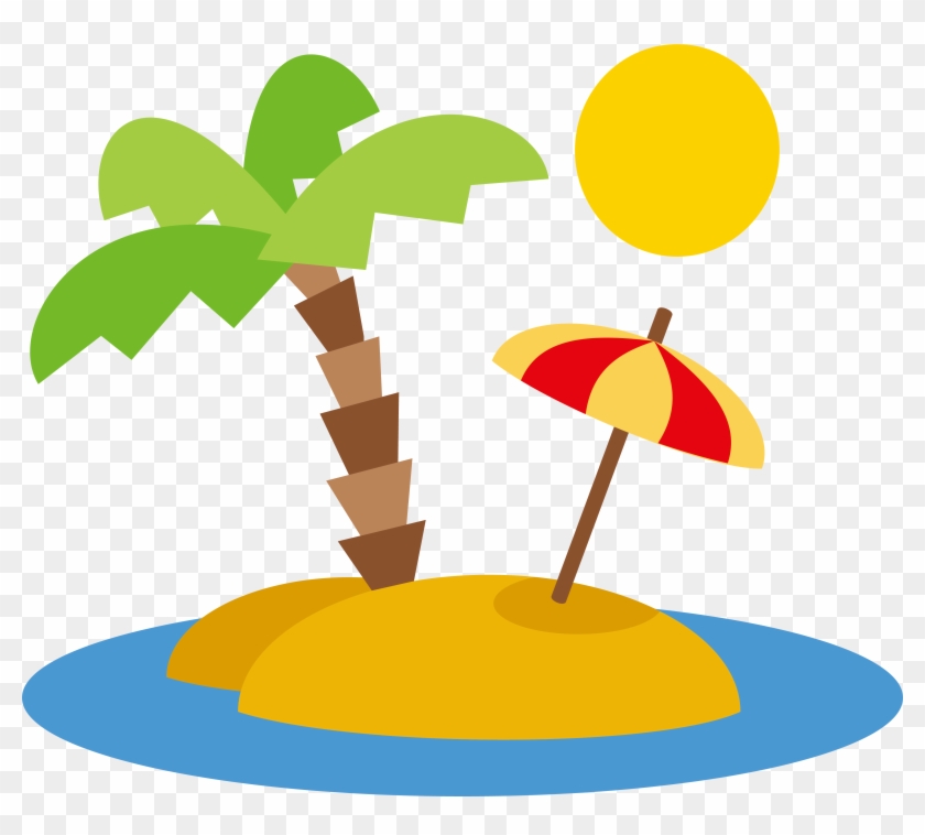 Beach Euclidean Vector Clip Art - Beach Vector Png #25282
