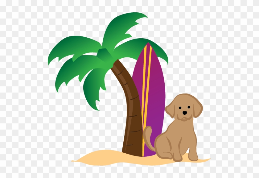 Only Dogs Are Allowed In Our Pet-friendly Properties - Palm Tree Clip Art #25396