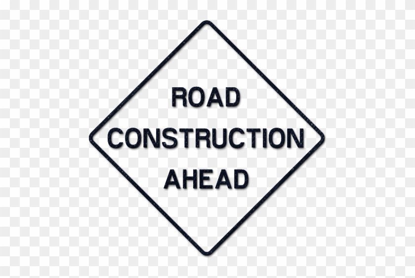 Road Work Ahead Sign Clip Art Clipart Collection - Black And White Road Work Sign #25507