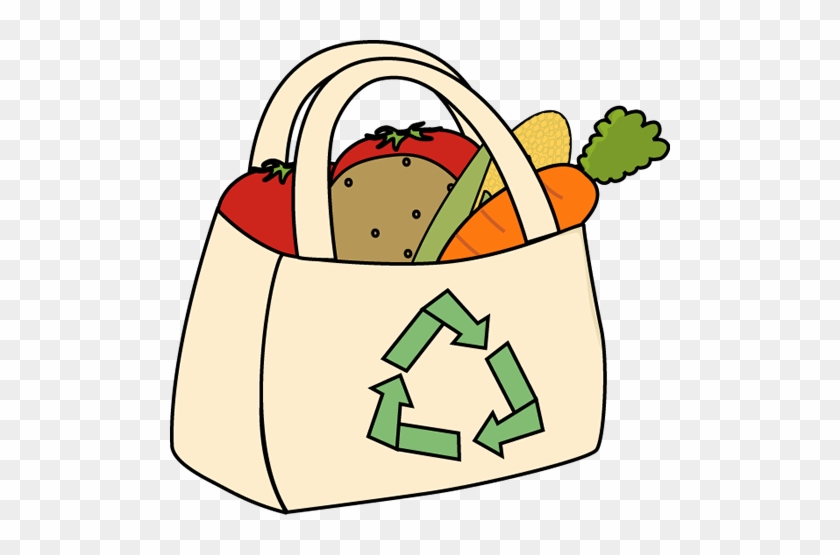 Grocery Clipart - Shopping Bags Clip Art #25560