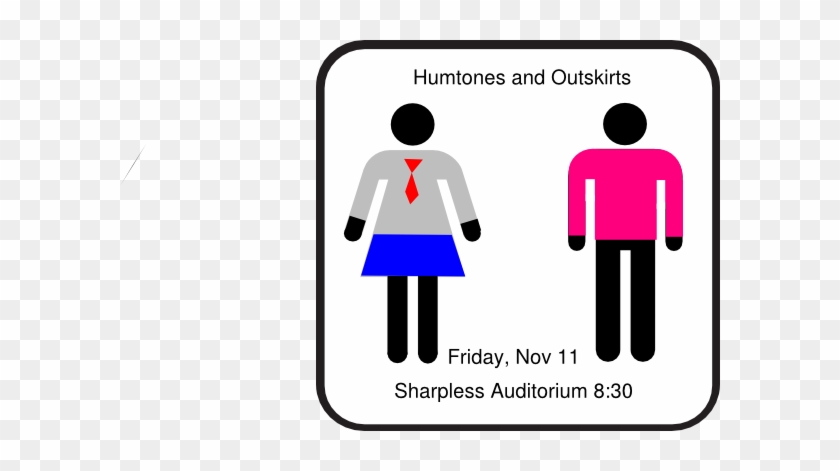 Bathroom Signs Clip Art - Printable Restroom Sign #25626