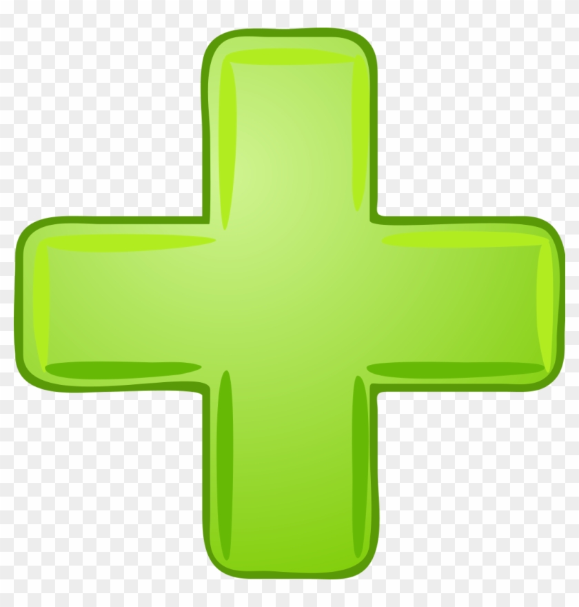 Large Add Symbol Clipart - Plus Sign Transparent Background #25672