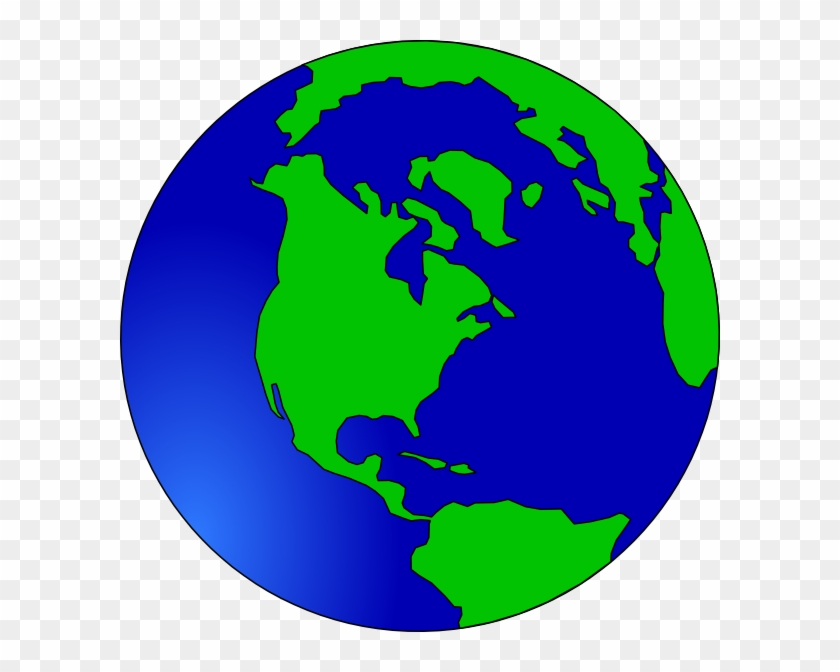 Globe Clip Art At Clkercom Vector Online - World Silhouette #26193