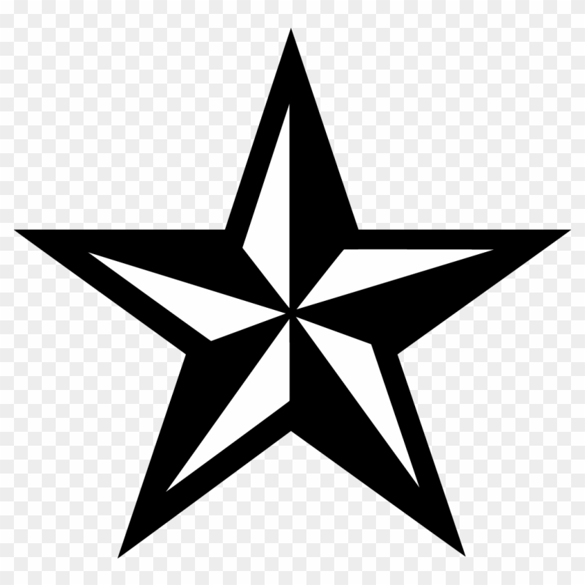 Nautical Star Clipart Clipart Panda Free Clipart Images - White And Black Star #26923