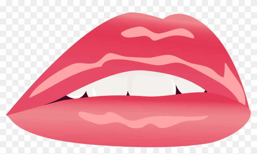 Red Lips Png Clipart Image - Clip Art #164867