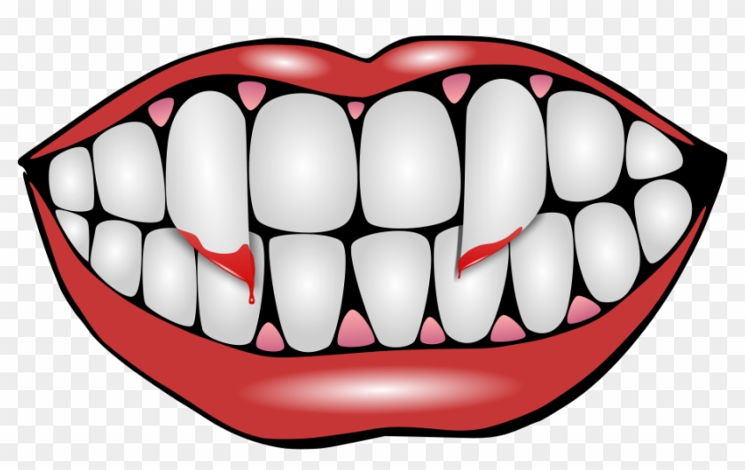 Cartoon Vampire Teeth Png Clip Arts For Web - Vampire Evil Grin Wall Tapestry #166068